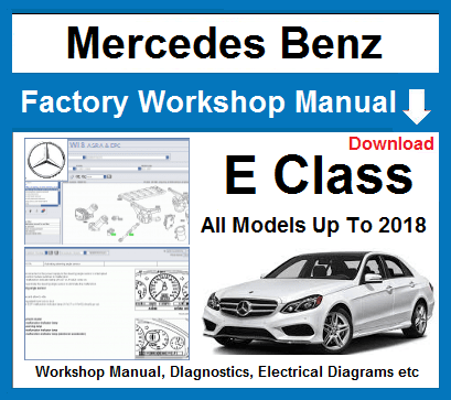 Mercedes E Class Service Repair Workshop Manual